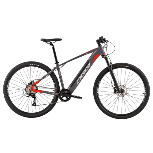 Bicicleta Mtb 29 E-bike Oggi 8.0 Cacel 32km 8v Cinza Verm M