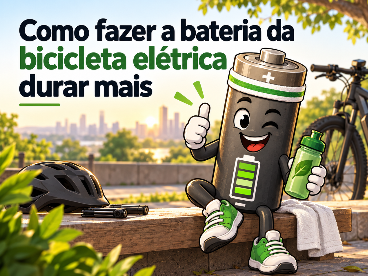 Como fazer a bateria da bicicleta elétrica durar mais